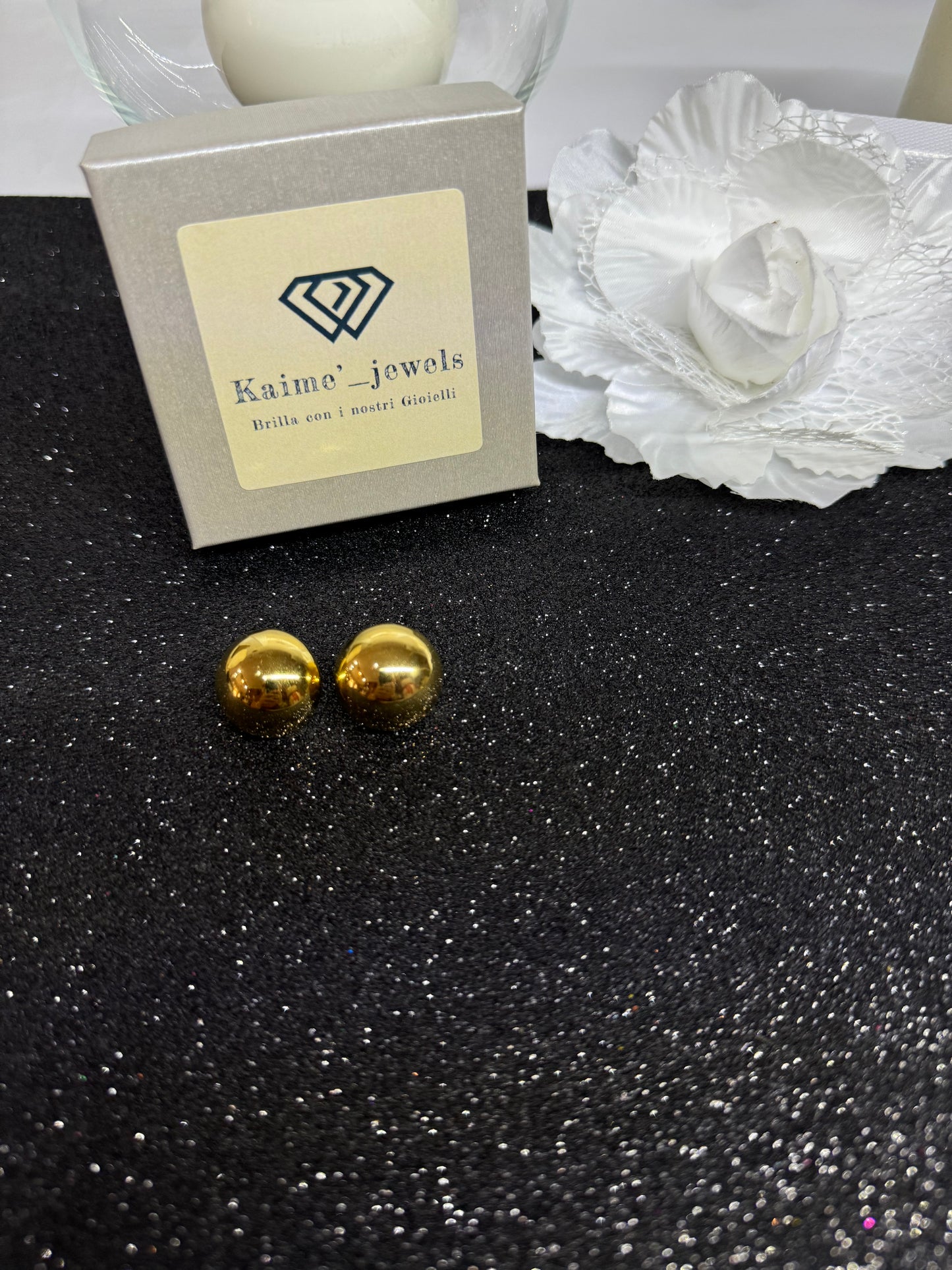 PENDIENTES DE PERLAS DE ORO