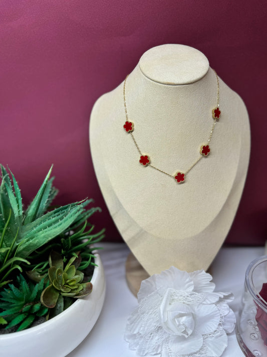 COLLANA LUCKY RED