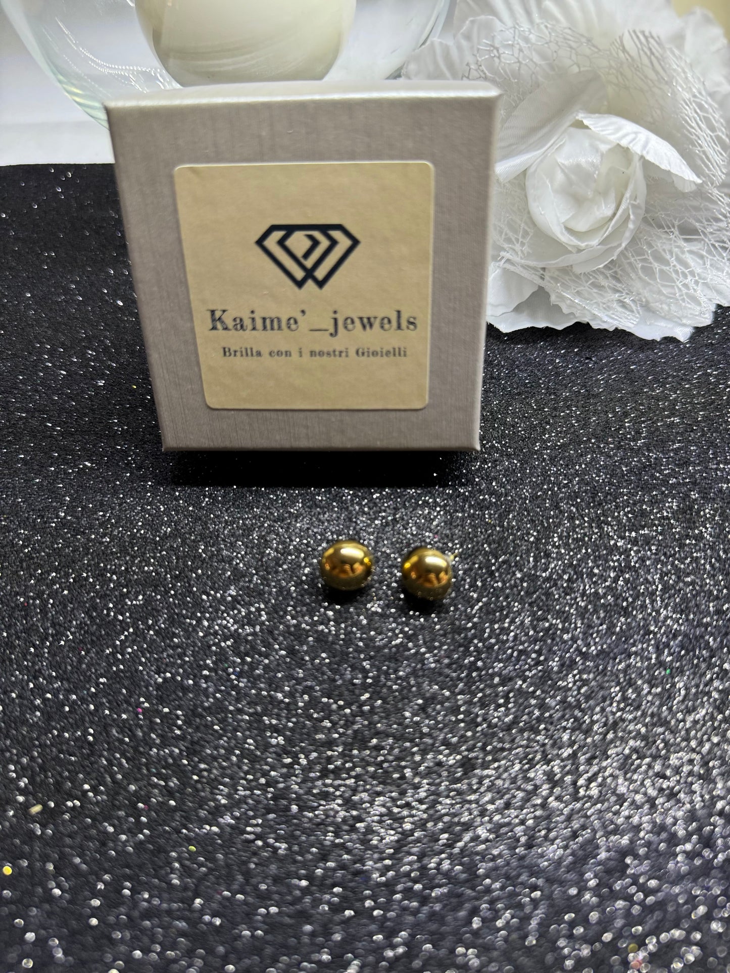 PENDIENTES DE PERLAS DE ORO