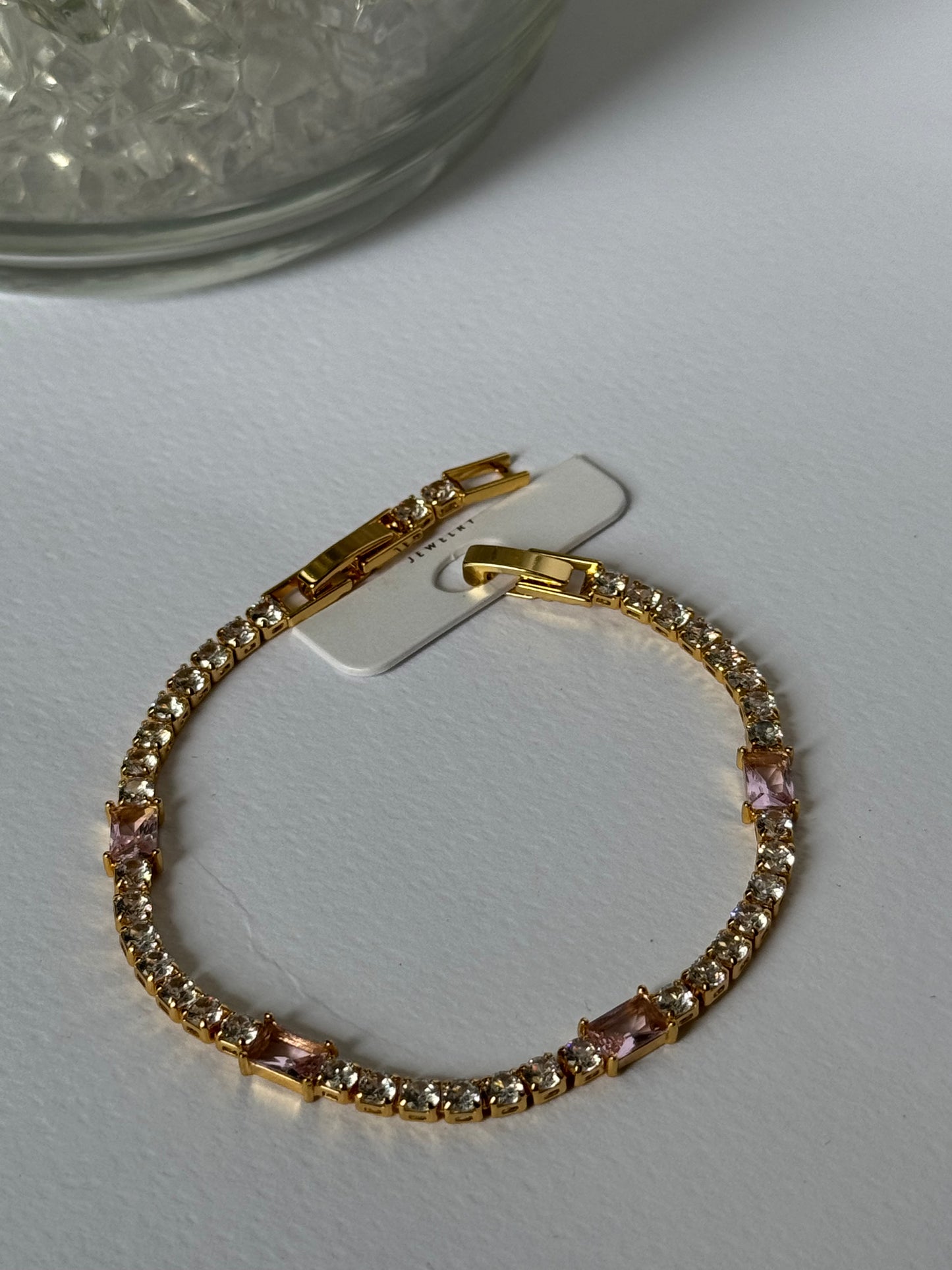 BRACCIALE PINK STONE