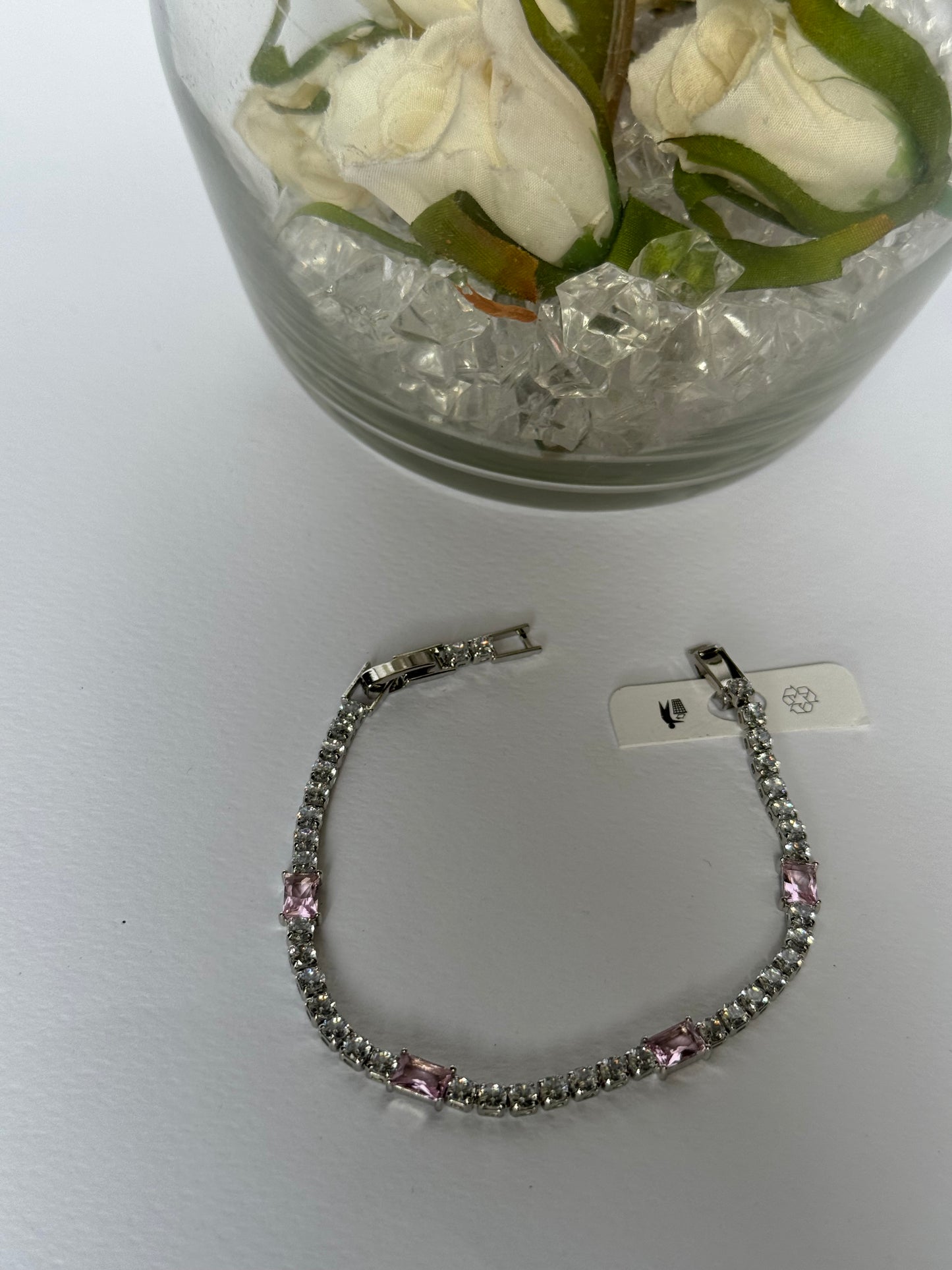 BRACCIALE PINK STONE