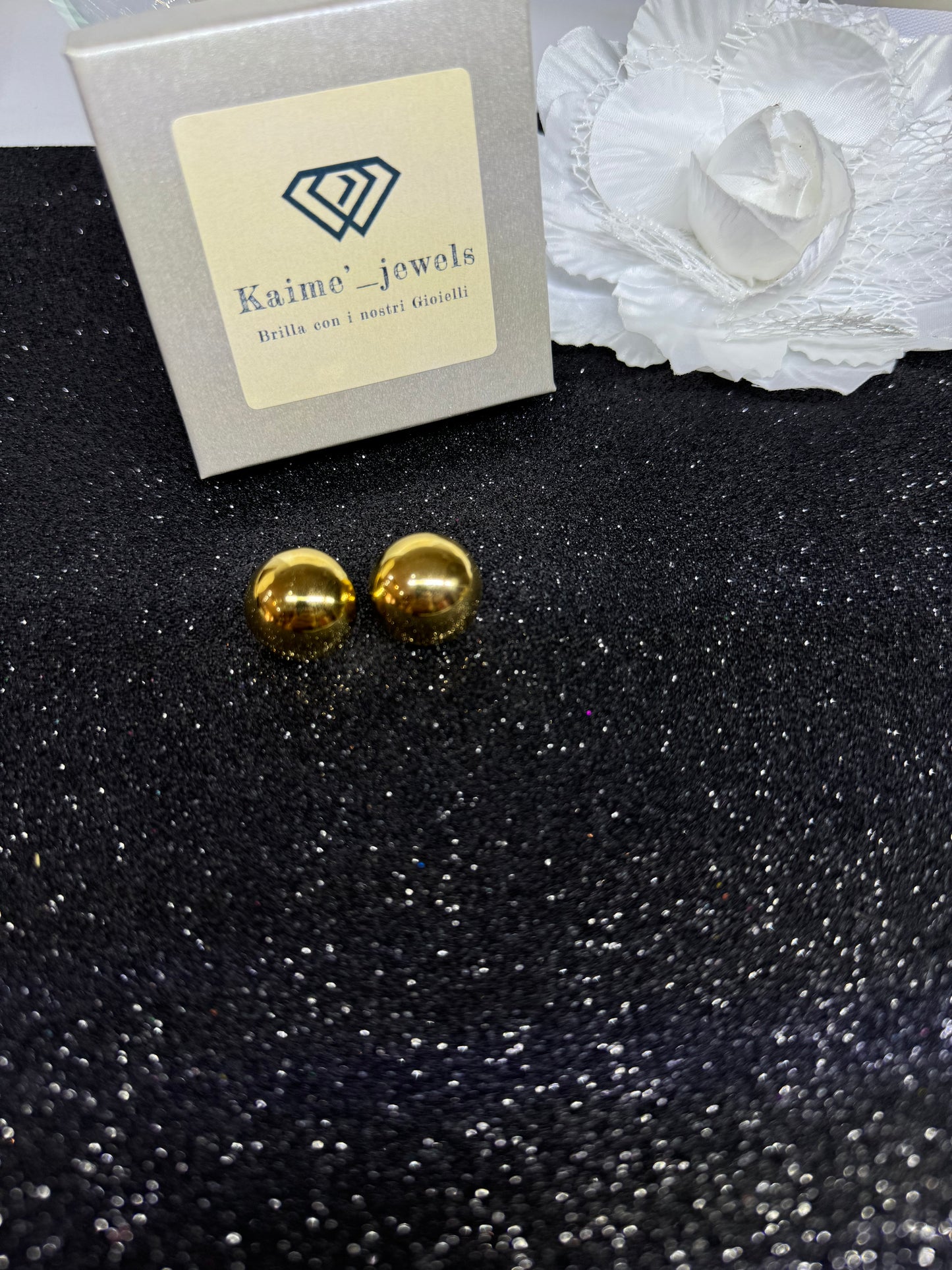 PENDIENTES DE PERLAS DE ORO